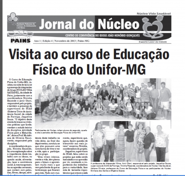 Jornal do Núcleo 4ª ed.