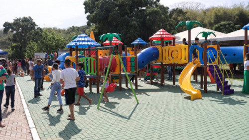 Dia das crianças é comemorada com grande festa no Parque Natural Municipal Dona Ziza
