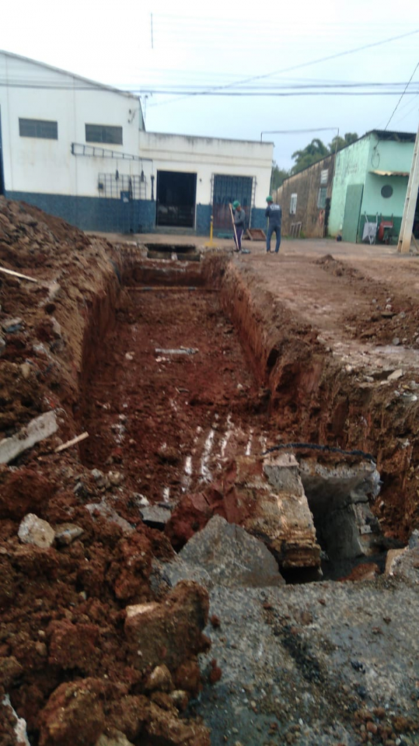 Prefeitura Municipal inicia obra de drenagem e pavimentação asfáltica