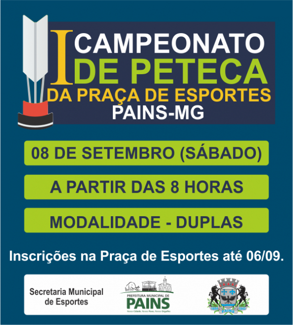 Prefeitura Municipal promove Primeiro Campeonato de Peteca