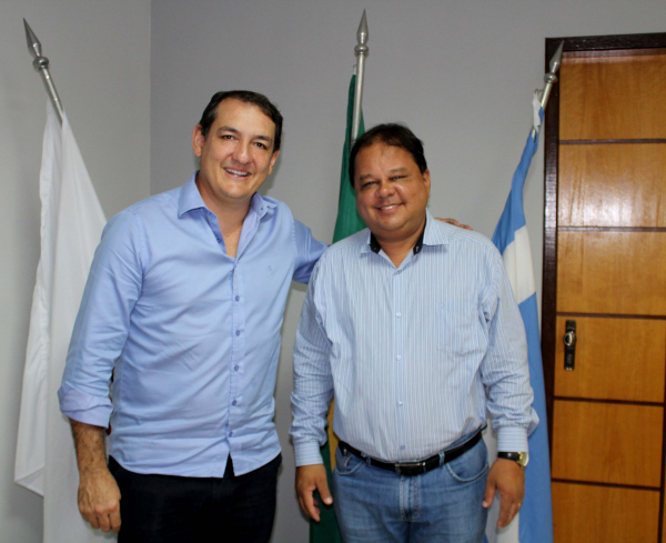 Prefeito recebe a visita do Deputado Federal Renato Andrade