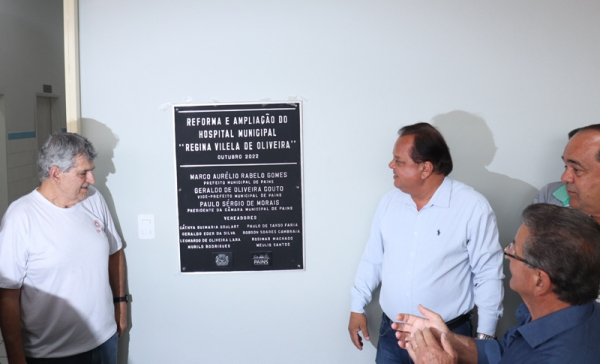 Prefeitura Municipal inaugura obra de Reforma e Ampliação do Hospital
