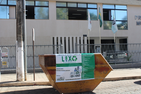 Secretaria Municipal de Meio Ambiente realiza campanha para coleta de lixo eletrônico