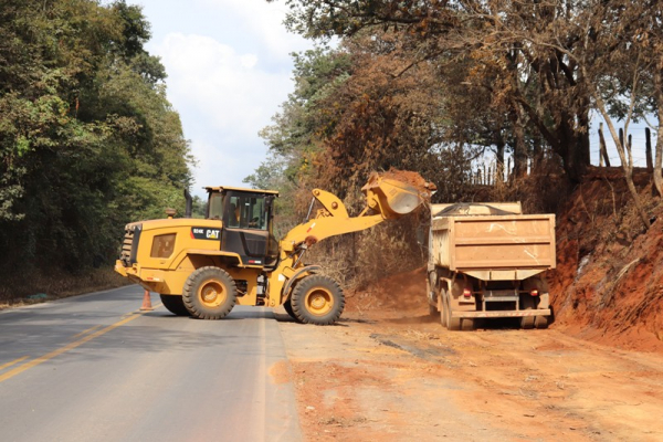 Construção da Estrada Vicinal está em andamento